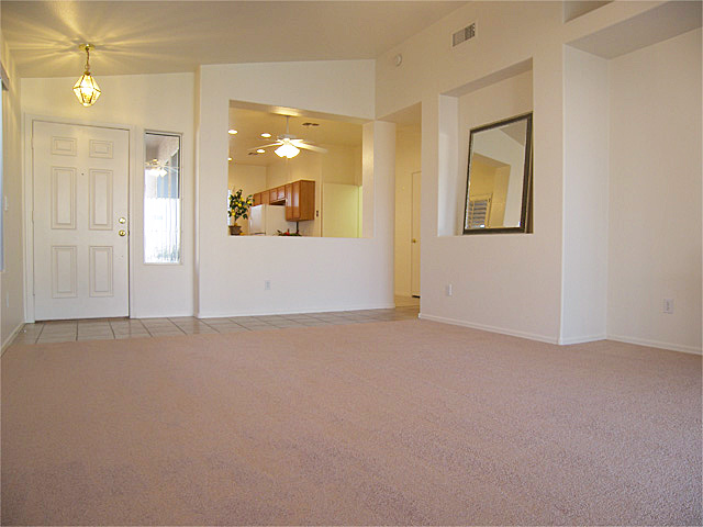 Brand new carpet. Squeaky clean home!